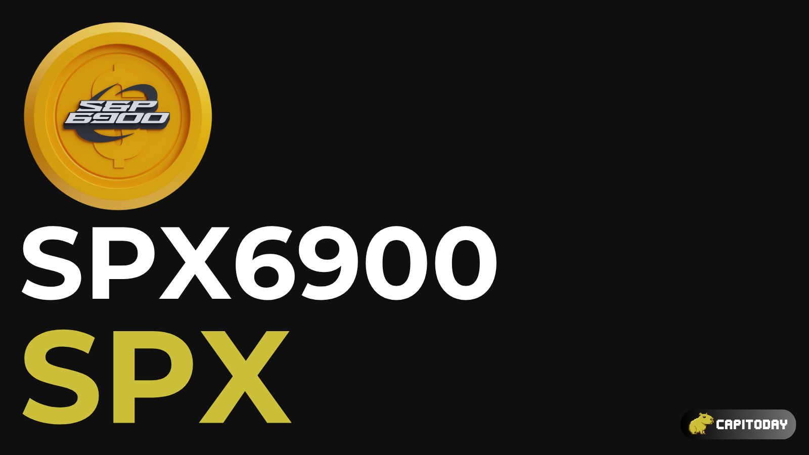 SPX6900: The Meme Token That’s Plotting to Flip the Stock Market